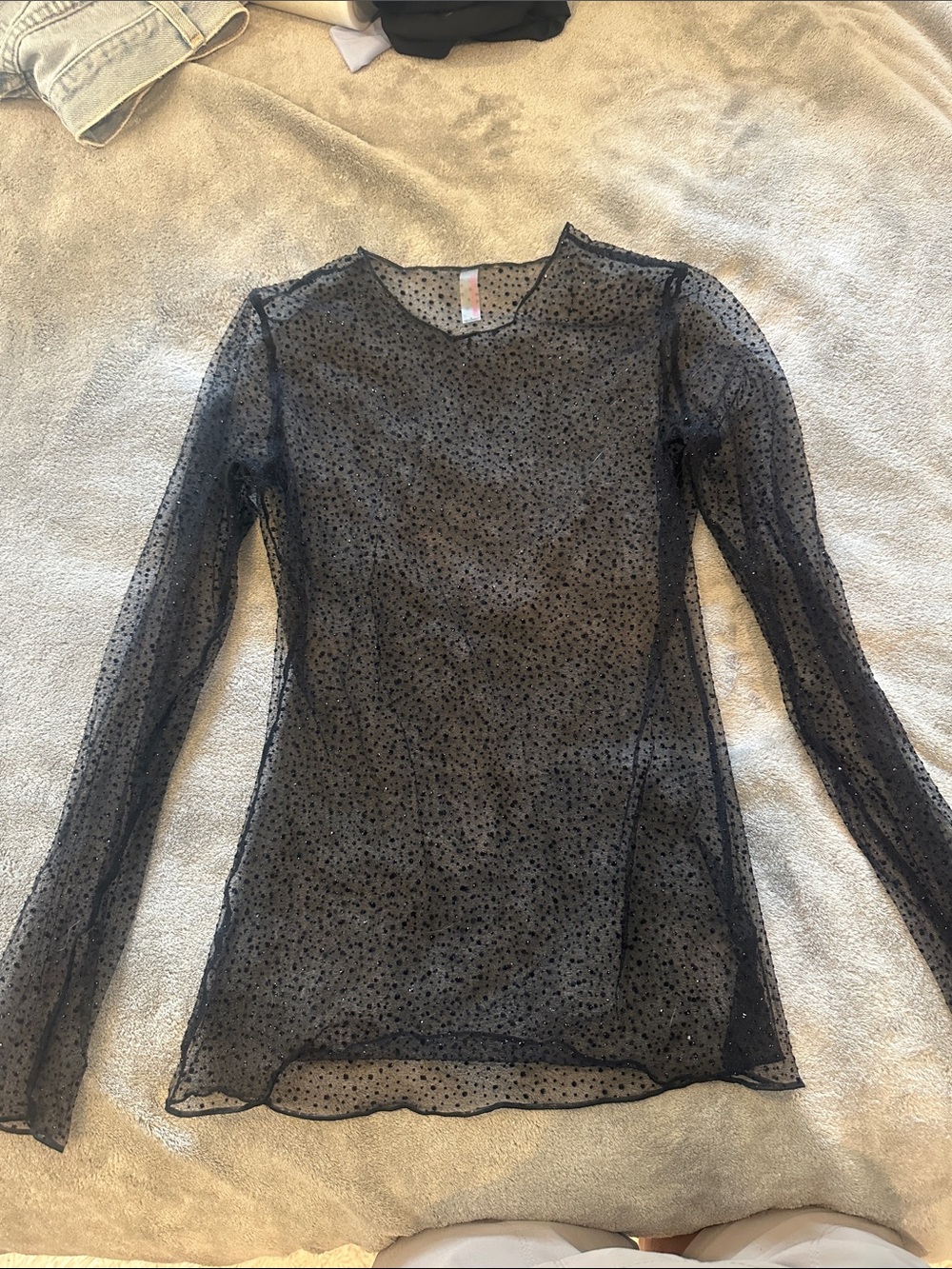 Commando Starlight mesh long sleeve